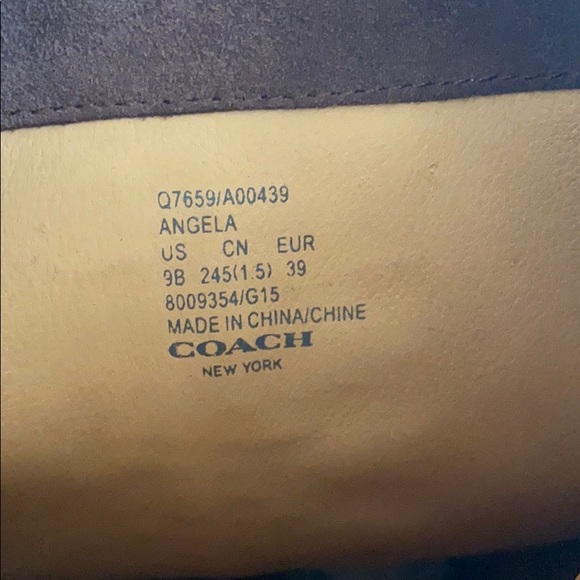 Coach Suede Boot - Picture 5 of 5